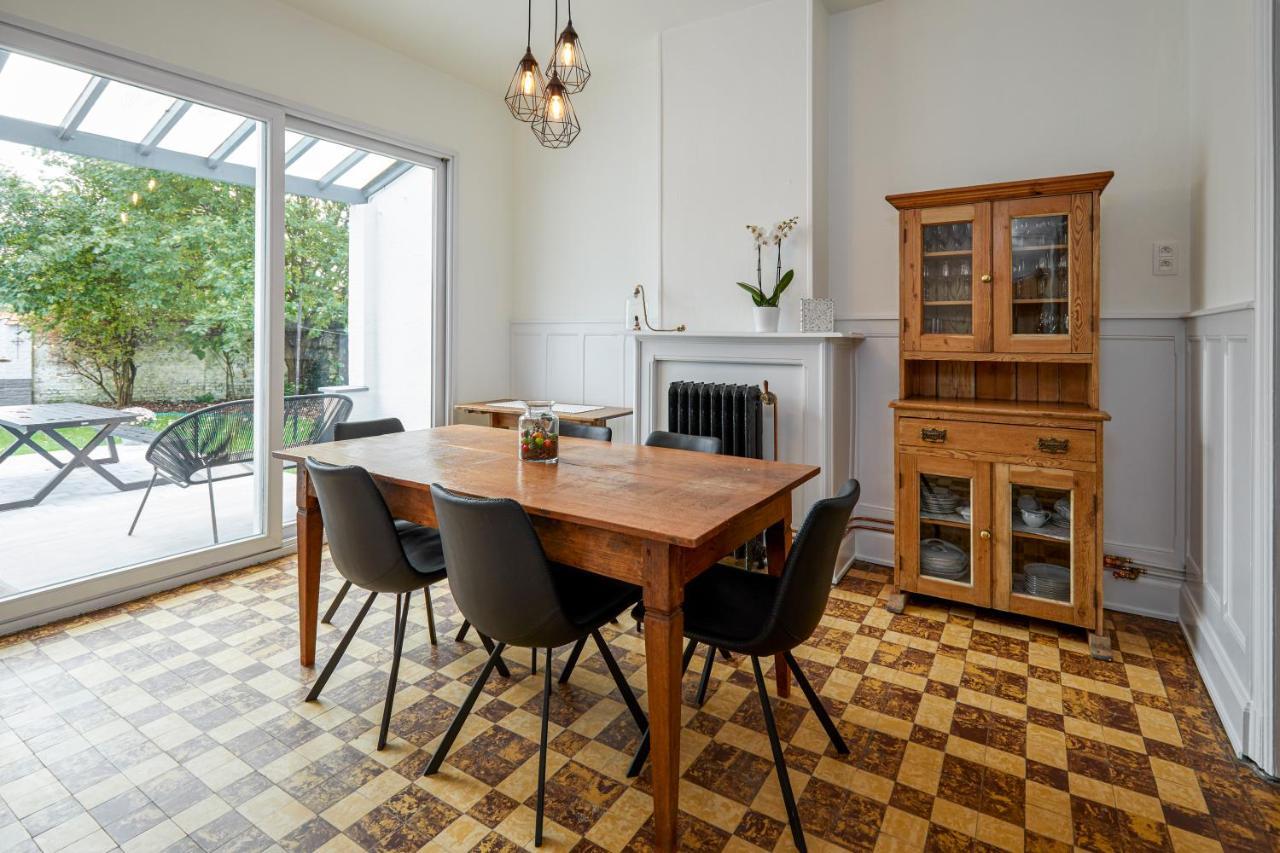 Trendy, Authentieke Woning Met Groot Terras En Tuin Villa Bruges Exterior photo